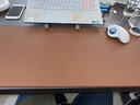 黎孩【3C安全認證】發(fā)熱加熱桌墊鼠標墊桌面辦公室電腦桌暖手墊加大超大號學(xué)生老師寫(xiě)字智能 焦糖棕【80*33】 3秒速熱丨智能恒溫丨無(wú)異味 曬單實(shí)拍圖