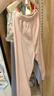 童泰（TONGTAI）褲子春秋嬰兒衣服家居內(nèi)衣睡褲兒童長(zhǎng)褲TS43J037-DS粉色100cm 曬單實(shí)拍圖