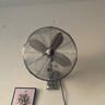 昕茂仿古壁扇復(fù)古電風(fēng)扇家用金屬遙控壁掛式搖頭壁扇老式懷舊電扇純銅 16吋銀色遙控款（升級(jí)款） 曬單實(shí)拍圖