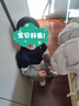 戴維貝拉兒童半高領(lǐng)毛衣秋冬男童加絨套頭衫男寶寶上衣 曬單實拍圖