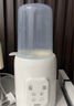 海爾（Haier）溫奶器多功能熱奶器 嬰兒沖奶暖奶器 奶瓶暖奶消毒器二合一體機(jī) 升級(jí)款96mm大口徑S03W 曬單實(shí)拍圖