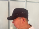SOMUBAY海軍平頂帽男士品牌帽子夏天薄款速干透氣中老年太陽帽休閑鴨舌帽 黑色 均碼 (56-60CM可調(diào)節(jié)) 曬單實(shí)拍圖