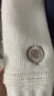 Teenie Weenie小熊冬裝簡(jiǎn)約學(xué)院風(fēng)毛衣法式毛針織衫時(shí)髦高智感女裝 象牙白 S 160 曬單實(shí)拍圖