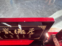 兆族辦公室桌面擺件高檔筆筒文臺男女老板領(lǐng)導臺歷架地球儀帶國旗日歷 【尊享版】厚德載物+抽屜款（48*24cm） 曬單實(shí)拍圖