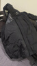 鴨鴨（YAYA）羽絨服男款冰殼系列零下20度抗寒羽絨服男女冬季新款過膝外套 青光黑 XL (180) （充絨273g） 曬單實(shí)拍圖