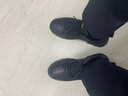 CHGF增高鞋男士隱形內增高男鞋春夏季休閑運動(dòng)皮鞋男透氣馬丁靴子男 黑色【皮面】-增高8cm 40 (250mm) 曬單實(shí)拍圖
