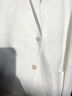 By Creations【25春季新品】柏品棉麻無結(jié)構(gòu)單西服男士商務(wù)通勤西裝外套上衣 白色 （人字紋） 50 曬單實(shí)拍圖