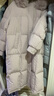 范思藍(lán)恩高光云朵系列長(zhǎng)款羽絨服女新款進(jìn)口狐貍毛領(lǐng)顯瘦連帽外套 淡蘭花色 XXS 曬單實(shí)拍圖