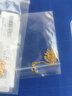 中國(guó)黃金（CHINA GOLD）玫瑰花黃金項(xiàng)鏈女士花朵足金吊墜掛墜生日520禮物送老婆送女朋友 玫瑰花吊墜【配S925鏈】約1.2g 曬單實(shí)拍圖