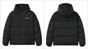 拓路者（Pioneer Camp）700蓬男士羽絨服90絨冬季防風(fēng)保暖連帽鴨絨外套學(xué)生抗寒情侶上衣 黑色 2XL 曬單實拍圖