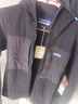 巴塔哥尼亞（Patagonia）男士R2戶外防風保暖抓絨衣運動休閑連帽衫  Techface Hoody 83731 BLK S 曬單實拍圖