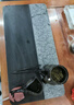 巖棠天然烏金石茶盤(pán)高端大氣上檔家用整塊原石帶排水桌面石頭石制茶臺 平分秋色80*35*3CM 曬單實(shí)拍圖