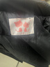 富羅迷女童輕薄羽絨服冬季兒童白鴨絨短款洋氣保暖外套 黑色 150cm  曬單實(shí)拍圖