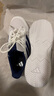 阿迪達斯（adidas）運動鞋新款男女同款專業(yè)網(wǎng)球鞋運動戶外訓(xùn)練羽毛球排球鞋ID2470 白藍ID2470 43 (265mm/UK9) 曬單實拍圖