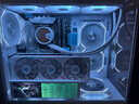 PHANTEKS追風(fēng)者PCIE 5.0/4.0通用7槽ATX電腦機(jī)箱無損耗可旋轉(zhuǎn)顯卡支架套裝（延長線/抗干擾耐彎折/5090顯卡 7槽豎裝顯卡+220MM延長線套件-白色 曬單實(shí)拍圖