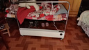 飛利浦（PHILIPS）石墨烯踢腳線(xiàn)取暖器暖風(fēng)機家用電暖器移動(dòng)地暖對流移動(dòng)浴室防水暖氣機帶烘衣架石墨烯款【頂配豪華款】4146WKS 曬單實(shí)拍圖