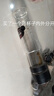 慕馨（moosen）玻璃泡茶杯男士高檔茶水分離杯一鍵開蓋雙層玻璃杯車載速開杯 【一鍵開蓋】黑色 380ml 曬單實拍圖