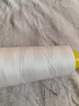 居佳樂(lè )（jujiale）縫紉線(xiàn)家用大卷縫紉機線(xiàn)彩色針線(xiàn)細線(xiàn)縫衣線(xiàn)線(xiàn)團衣服的手縫專(zhuān)用 漂白 1500碼（約1350米） 曬單實(shí)拍圖