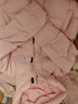 亞瑟士（asics）童裝女童三防羽絨服冬季2024年寬松泡泡袖面包服外套334241074003 曬單實(shí)拍圖