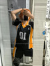 班達(dá)熊日向翔陽(yáng)cos服周邊排球少年烏野高校動(dòng)漫動(dòng)漫服裝cosplay全套裝 10號(hào)日向翔陽(yáng)套裝 XL 曬單實(shí)拍圖