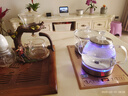 開(kāi)品底部全自動(dòng)上水茶具燒水壺 凈水器款電熱茶爐功夫電熱水壺 多尺寸選擇嵌入式茶臺一體茶桌套裝 1L 金色尺寸23X37CM燒水-煮杯 桶水款 曬單實(shí)拍圖