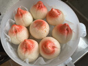 優(yōu)膳坊手工壽桃包豆沙餡大桃小桃早餐包卡通包宴會(huì)酒席生日祝壽糕點(diǎn)團(tuán)購(gòu) 【壽桃包豆沙餡】60g*6個(gè)/包 曬單實(shí)拍圖