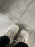 斐樂（FILA）貓爪5代官方女復(fù)古運(yùn)動鞋楊冪同款新款休閑鞋老爹鞋 丁香灰紫/藕灰-LV 37.5 曬單實拍圖