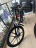 鳳凰（Phoenix）山地自行車(chē)24/27速山地車(chē)26寸三套密封軸承碟剎新款公路越野男女 鋁合金-24寸-消光灰 十刀輪 油剎 24速【三套密封軸承】 曬單實(shí)拍圖