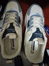 回力男鞋秋冬運動(dòng)鞋子男款百搭保暖休閑跑步鞋厚底阿甘防水勞保鞋學(xué)生 米灰/藍 43 曬單實(shí)拍圖