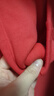 英氏嬰兒衣服秋冬長(cháng)袖男童連體衣寶寶拜年服喜慶衣服女童 新年紅 80cm （建議身高72-80cm） 曬單實(shí)拍圖