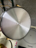 韓笑加厚食品級(jí)316不銹鋼火鍋專用鍋具家用電磁爐湯鍋燃?xì)庠钿袒疱伵?特厚款清湯鍋【三件套】 26cm 曬單實(shí)拍圖