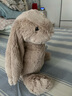 Jellycat【阿信同款】專(zhuān)柜代購害羞米色白色邦尼兔毛絨玩具安撫公仔跨年 米色邦尼兔 36cm 曬單實(shí)拍圖