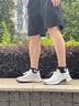 羅賓賜輕奢2025運動(dòng)鞋男鞋夏季新款透氣網(wǎng)面鞋男士休閑鞋子男百搭椰子鞋 白色 【高端男鞋】 41 曬單實(shí)拍圖