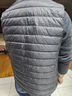 鴨鴨（YAYA）秋冬裝反季輕薄羽絨服男馬甲修身輕型保暖內(nèi)膽馬夾防寒輕便外套KX 黑色 L /175 曬單實(shí)拍圖