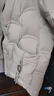 lagogo立領(lǐng)駝色羽絨服女拉谷谷冬季新款小個子設(shè)計感下擺抽繩外套 駝色(S1) M 曬單實拍圖