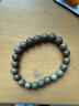 福進(jìn)家綠檀手串念珠盤(pán)玩綠檀木單圈盤(pán)珠男女款檀木文玩手鏈木質(zhì)復古禮物 沉水級天然老綠檀-8mm 附證書(shū) 曬單實(shí)拍圖