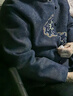 俞兆林中老年女裝加絨外套媽媽裝大衣奶奶毛呢大衣老年人衣服Y244U4007 曬單實(shí)拍圖