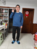 MR-90官方潮牌休閑褲男女款印花棉質(zhì)褲子青少年運動小腳衛(wèi)褲男女束腳褲 黑色+灰色（兩件裝） XL（建議120-135斤） 曬單實拍圖