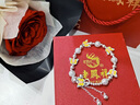 老鳳祥S925銀手鏈女蝴蝶流蘇可調節(jié)手串女朋友生日七夕情人節(jié)紀念日禮物 【佩戴顯白】花信渢手鏈 曬單實拍圖