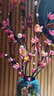 兆族 葉脈干花仿真花假花客廳落地大號花瓶假花梅花室內玄關(guān)裝飾花永生花藝葉脈插花套裝 粉紅色梅花不含瓶 曬單實(shí)拍圖