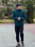 迪桑特 TRAINING綜訓 男士  針織運動(dòng)上衣 外套 DG-DARK GREEN XL (180/100A) 曬單實(shí)拍圖
