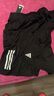 adidas速干舒適網(wǎng)球運動(dòng)短褲男裝夏季阿迪達斯官方HR8726 黑色   2XL 曬單實(shí)拍圖
