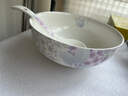 華光陶瓷 骨瓷餐具套裝家用中式碗盤(pán) 無(wú)鉛鎘釉中彩碗碟套裝 繡球花語(yǔ) 22頭 禮盒裝【現(xiàn)貨】 曬單實(shí)拍圖