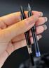 英雄（HERO）鋼筆   禮盒 商務(wù)辦公銥金筆時(shí)尚個(gè)性書(shū)寫(xiě)套裝【探索者】H605C 黑色黑夾 曬單實(shí)拍圖