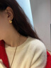 MITHAOL碎碎冰松果耳環(huán)女 輕奢小眾高級感2025新款耳扣時(shí)尚金色耳飾耳墜 黃金色耳環(huán)【專柜禮盒裝】 【送禮更顯愛意】 曬單實(shí)拍圖