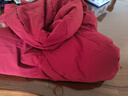 鴨鴨品牌正品紅色羽絨服女長款冬加厚反季新款韓版時尚小個子寬松外套 果醬紅色 2XL (175) 曬單實拍圖