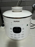 蘇泊爾電壓力鍋2.3升小型球釜內(nèi)膽柴火飯高壓電飯煲1-2-3人家用全自動電高壓鍋智能預(yù)約迷你電飯鍋煮粥鍋 【奶白色】白陶晶球釜 2.3L 曬單實拍圖