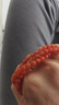 石玥珠寶精品5-5.5mm多圈保山南紅瑪瑙手串本命年轉(zhuǎn)運(yùn)珠手鏈男女士款禮物 曬單實(shí)拍圖