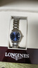 浪琴（LONGINES）【二手99新】浪琴名匠系列女表時(shí)尚休閑商務(wù)防水瑞士二手奢侈品腕表女士自動(dòng)機械手表 【25.5MM】藍盤(pán)鋼帶L2.128.4.97.6 曬單實(shí)拍圖