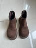 卓詩(shī)尼厚底短靴女2025年秋冬新款英倫風(fēng)女靴子棕色馬丁靴加絨保暖勃肯鞋 駝色絨里款 38 曬單實(shí)拍圖